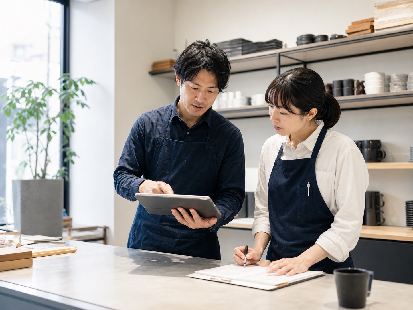 店舗スタッフによる日々の運営